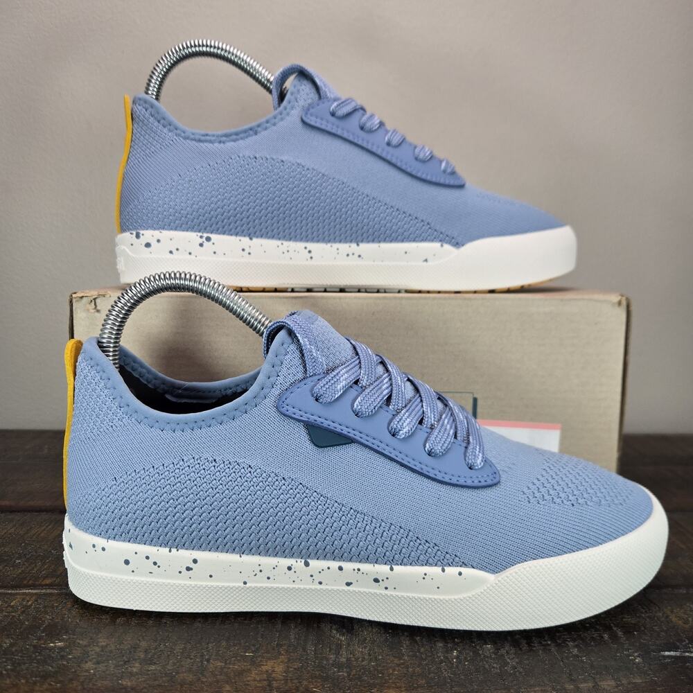 NEW Vessi Weekend Sneaker Womens Size 7 Waterproof Shoes Celestial Blue White